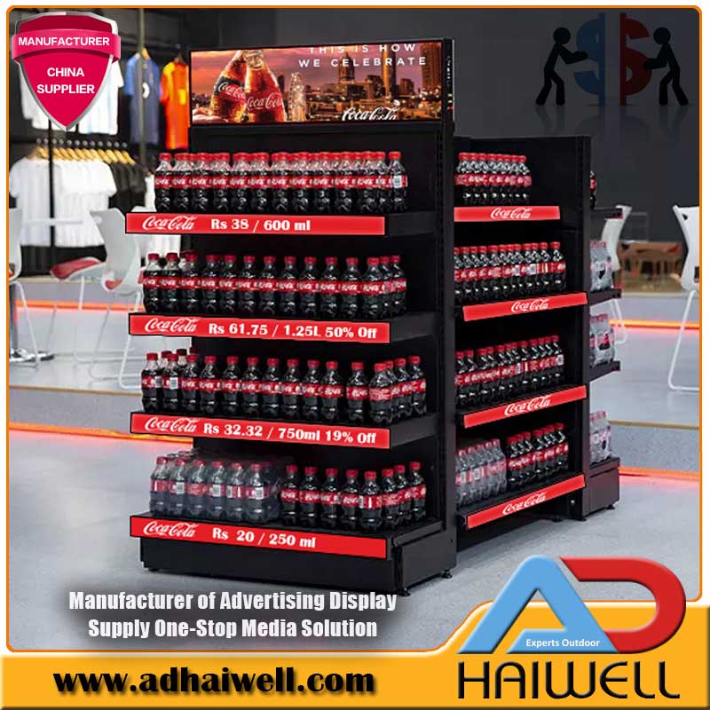 Smart Retail Stores Shelf Shelf Digital Schermate Display 